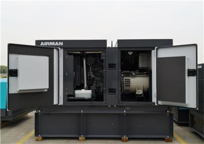 出售日本原装进口AIRMAN柴油发电机SDG100S静音箱