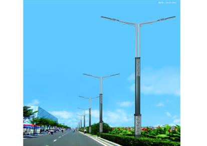 鼎润照明厂家定制市电互补6米LED太阳能路灯 新农村太阳能50W照明路灯