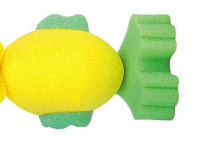 旭日发定制创意海绵产品 冲压成型海绵儿童玩具 动物 植物玩具