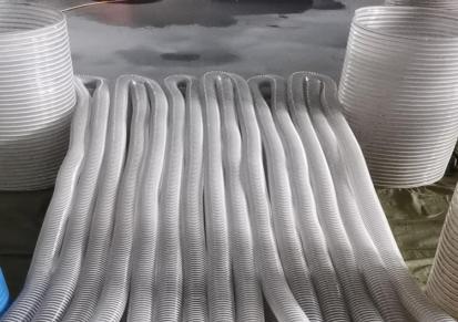 伸缩透明风管 飞蒙塑业 pvc塑料软管 厂家订购 塑筋软管