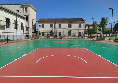郴州EPDM塑胶篮球场施工步骤方案  塑胶篮球场施工承接提供各类球场工程  视频