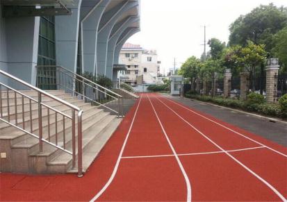 北京 运动场塑胶跑道施工工艺 透气型13毫米运动跑道 恒跃体育