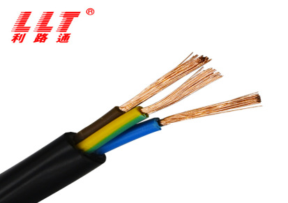 利路通 YCW重型氯丁橡胶电缆2 3 4芯1.5 2.5平方橡胶软线