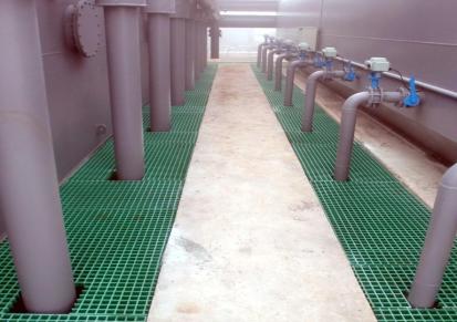 玻璃格栅板 乾舜达污水处理厂排水沟格栅盖板按图定制