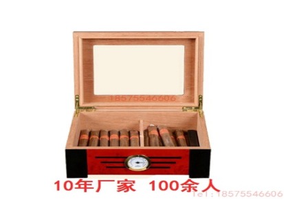 木质雪茄盒雪松木保湿雪茄烟盒