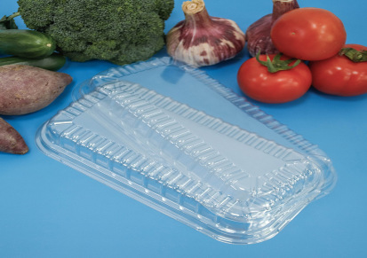 高透防雾PP塑料铝箔盒盖透明材料盖子餐盒盖锡纸盒盖加工定制
