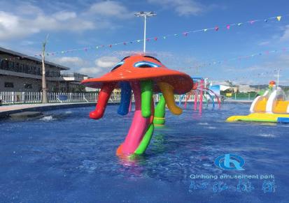 广州沁泓 水母喷水 水上乐园设备 儿童乐园设备 水上游乐设施 儿童滑梯