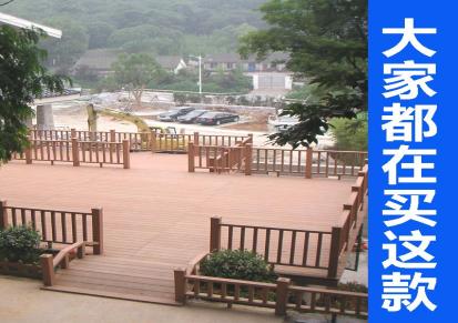 江苏塑木地板销售厂家 塑木地板批发 达吉木塑木厂家 货发现场