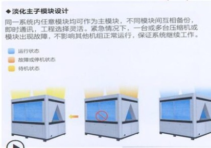 西藏核能暖通 商用冷暖一体机 155kW超低温热水机组 空气源热泵机组