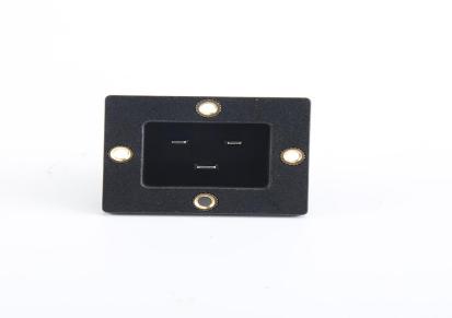 黑色稳定电压接线插座DB-20-1AT电源插座乐磁电子
