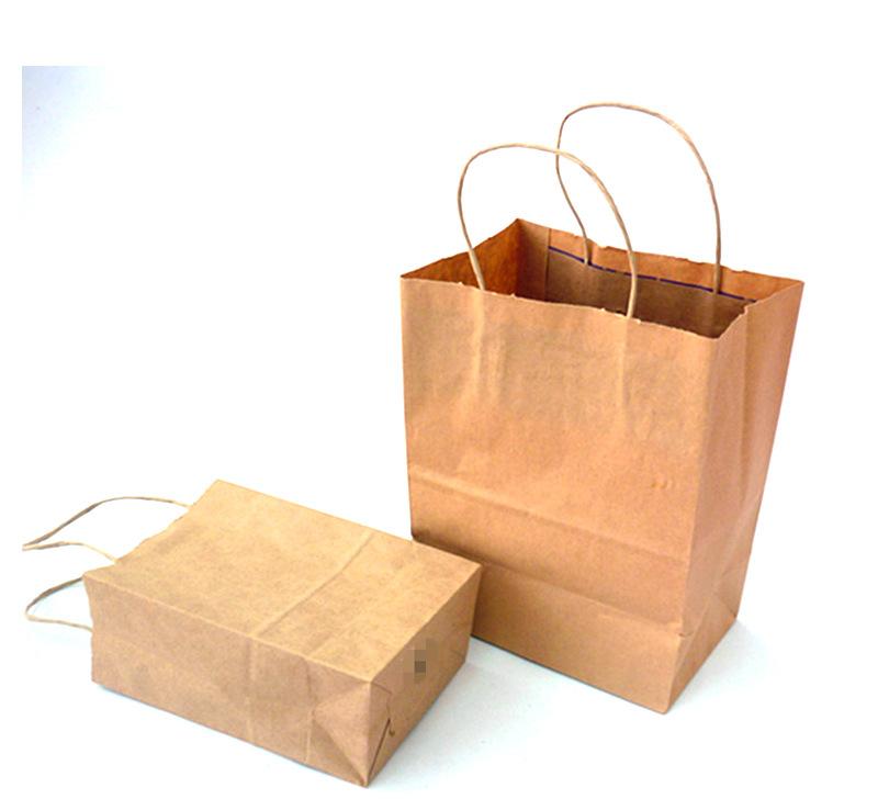 kraft paper bag with handle