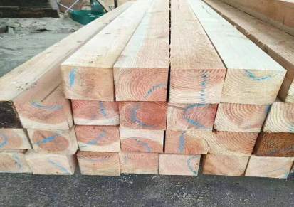 叁子 现货批发落叶松板材 落叶松建筑木方供应商