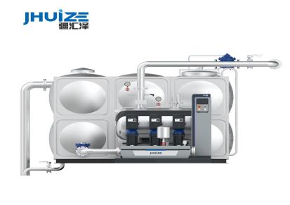 疆汇泽箱式管网叠压供水设备JHZXW型恒压变频智能二次给水设备304食品级
