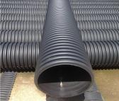 HDPE钢带增强400污水管双壁波纹管B型克拉管雨污下水管中空壁500