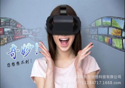 厂家直销  mini迷你VR3D手机眼镜 虚拟现实智能头戴式魔镜 VR BOX