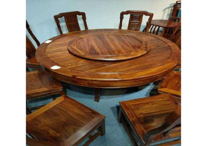 启航木业原木家具明清古典沙发实木大床餐桌办公桌书桌电视柜
