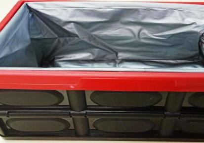 定制EVA塑料硬盖保温包 冷藏车载保鲜冰包eve银色防水冰袋厂家