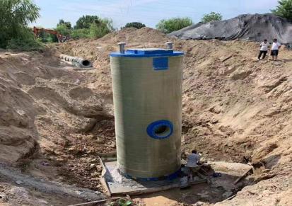生活给水一体化泵站 盛丰生产家用一体化预制泵站新款上市