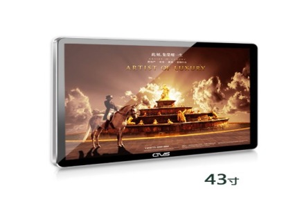 CTVS中视智能43寸单机壁挂广告机单机版ZS-BD430高清广告机