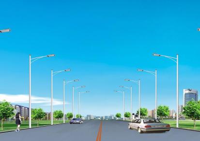 双臂路灯小 市电路灯工程安装 太阳能路灯 道路照明综合并杆路灯 奋钧