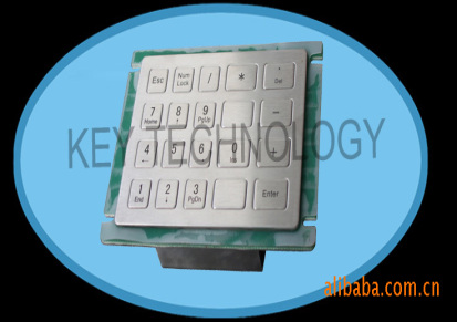 金属数字键盘|IP65防暴不锈钢数字键盘