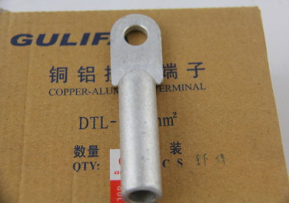 固力发铜铝接线端子DTL-16-600钎焊过渡鼻子线耳电缆接头国标AA