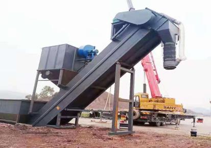 移动式粉煤灰卸车机 集装箱卸灰机 大型粉料翻箱机创远机械