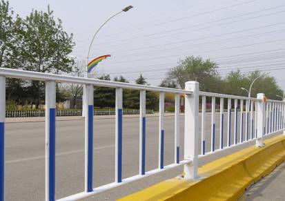 锌钢护栏生产厂家金盈马路护栏人行道栏杆铁艺道路护栏