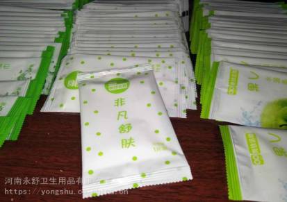 厂家青瓜维C果味V补水单片湿巾香型单片装湿纸巾代工定做OEM湿巾