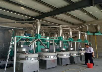 全自动石磨面粉机生产厂家山东金达制造