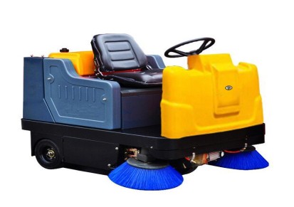陕西西安景区道路扫地车PS-J1450BP电动清扫车驾驶式扫地机
