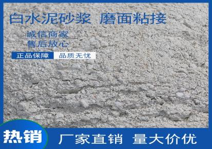 白水泥砂浆 彩鹤建筑材料 防水磨面粘接 全国发货