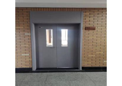 学校抗菌教室门带上亮子学校钢质门耐用结实测量安装选择瑞特