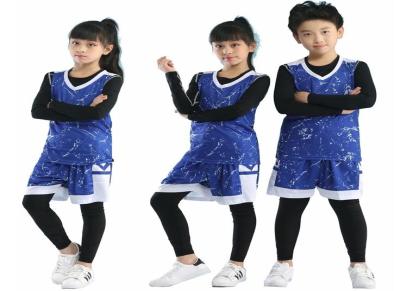 河南篮球服2020年新款时尚青少年篮球服套装