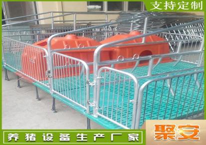 聚安畜牧生产销售母猪产床 热镀锌限位栏 定位栏