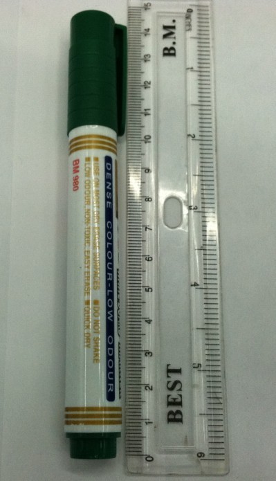 清风文具BM980带笔插白板笔美国进口墨水高质量