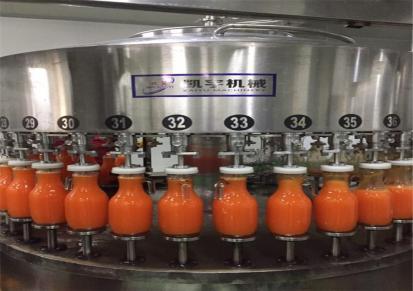 全自动玻璃瓶果汁饮料灌装机葡萄酒灌装机生产线青州凯宇机械