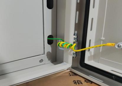 海联新黄绿双色光伏接地线配电箱柜2.5mm²线长260mm支持定制