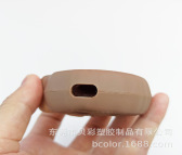 定制3代蓝牙耳机硅胶套礼品滴塑饼干熊卡通造型华强北实力工厂