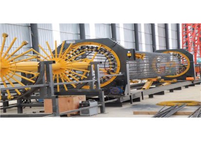 立式钢筋笼滚焊机使用说明 中济鲁源 数控钢筋笼滚焊机型号规格