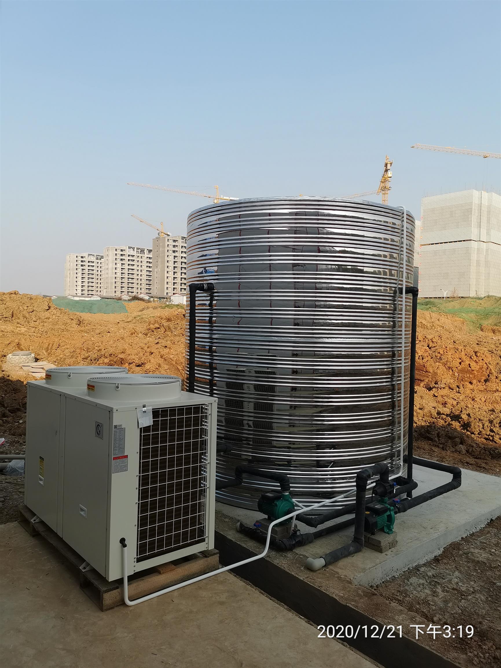 江西空气源热泵热水器安装,空气能一体机生产