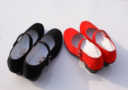 厂家生产老北京布鞋 女款 黑一代 舞蹈鞋 酒店 宾馆 礼仪 工作鞋