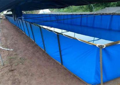 四川防雨布养殖帆布水池生产 顺泓 辽宁鱼池帆布水池工厂