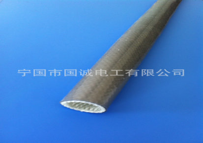 生产厂家长期出售灰色玻纤管 硅胶玻纤管 玻纤管5mm