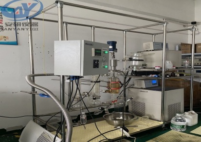 安研实验室短程分子蒸馏仪AYAN-F80分离提纯蒸馏器