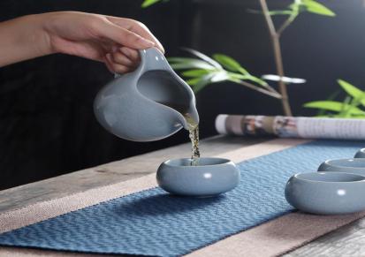 南京商务礼品 大润窑企业采集陶瓷茶具套装礼品定制