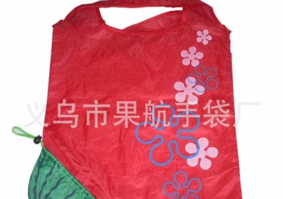 厂家供应 优质西瓜折叠购物袋,环保袋