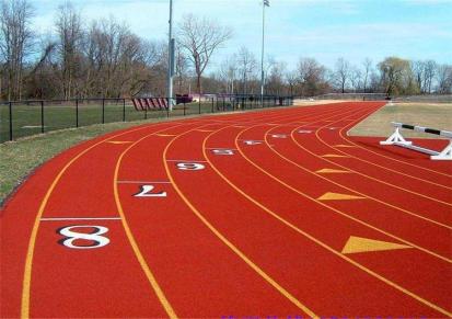 运动场用透气型塑胶跑道全国施工名岳体育加工定制