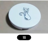 厂家供应塑料隐形眼镜KT猫盒隐形眼镜圆形伴侣盒