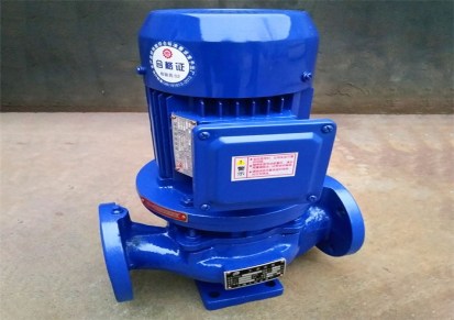 深海泵业供应耐腐蚀isg型立式不锈钢管道泵型号齐全可定制